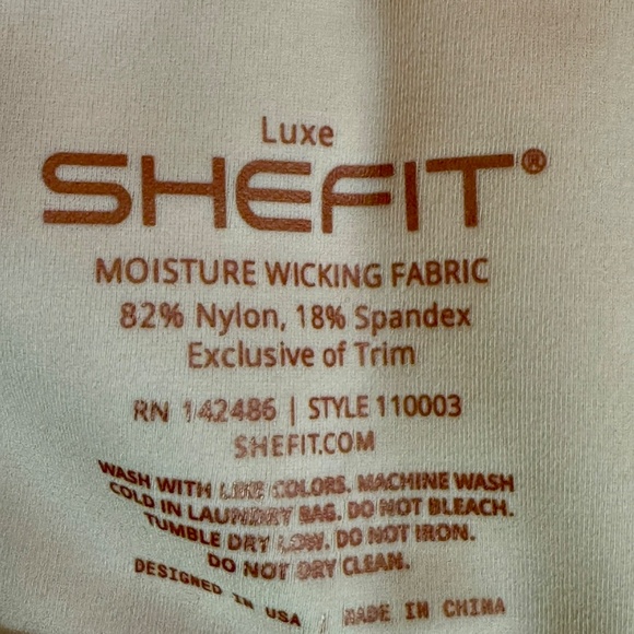 SHEFIT SPORTS BRA Soft Pink - Picture 5 of 6